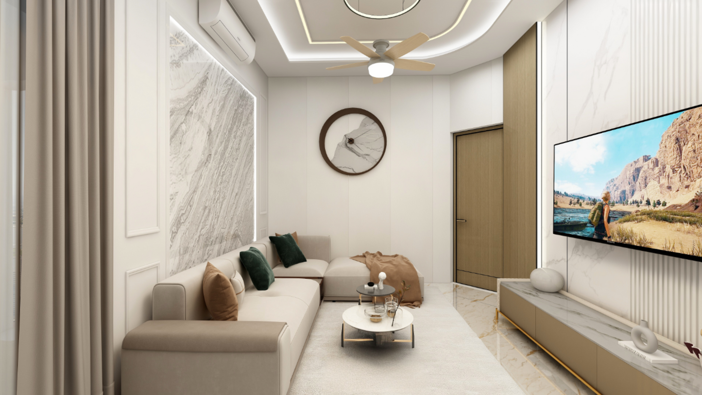 2BHK Apartment Design - Noida