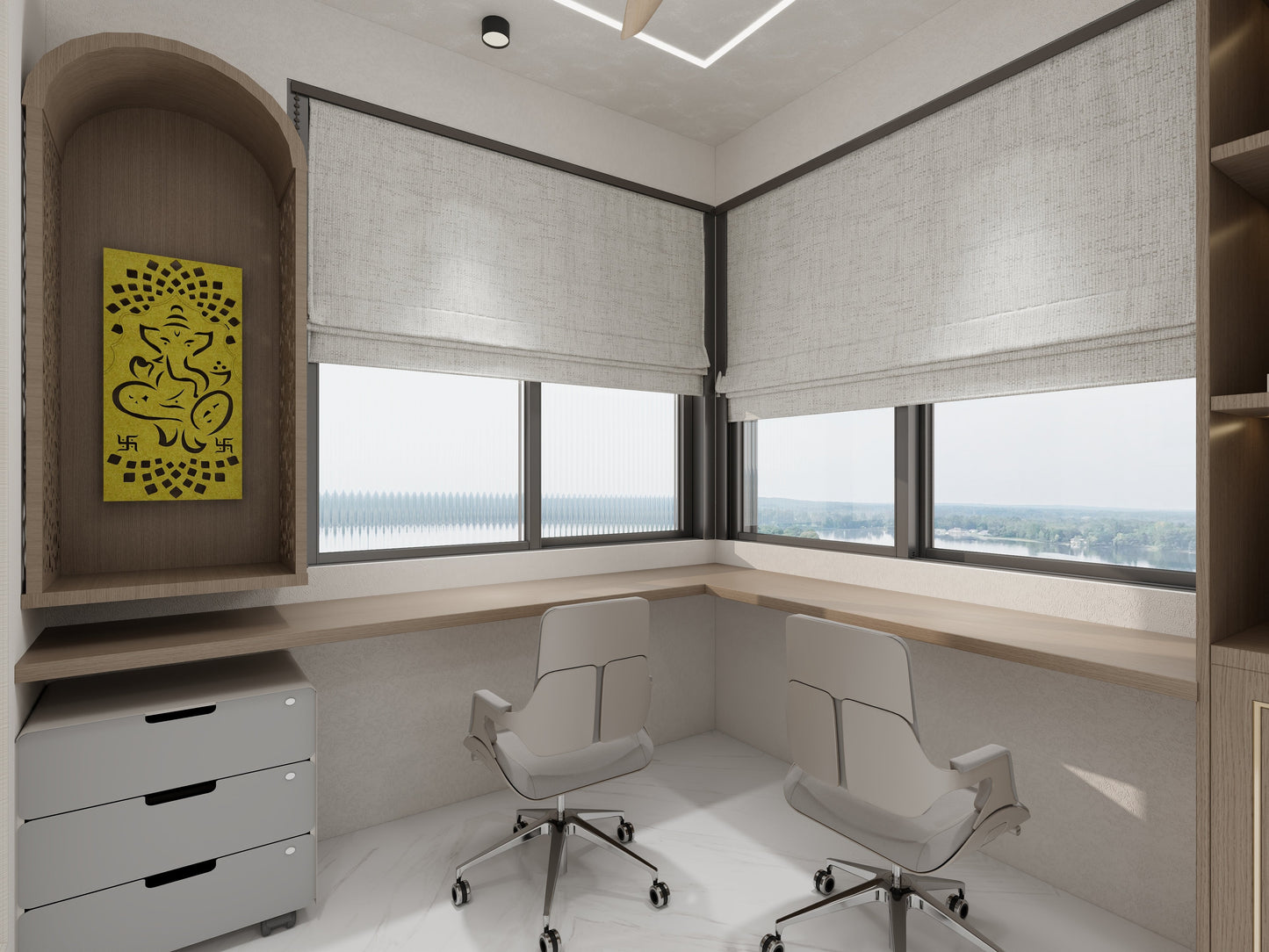 2BHK Apartment Design - Noida