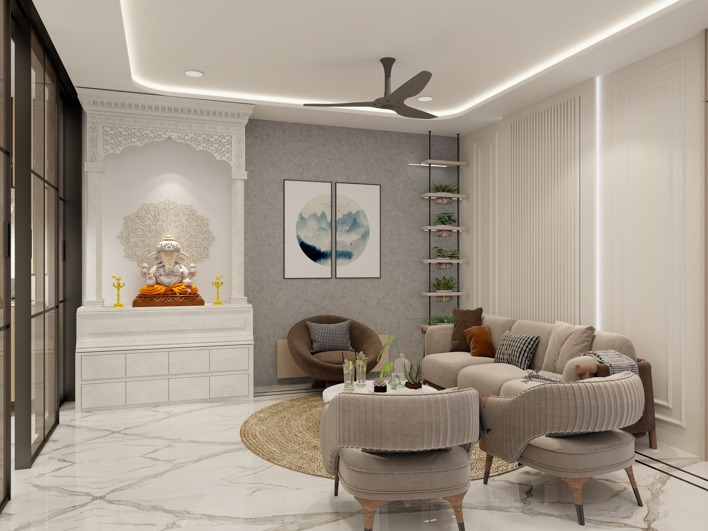 Multiple Rooms Design - Kolkata