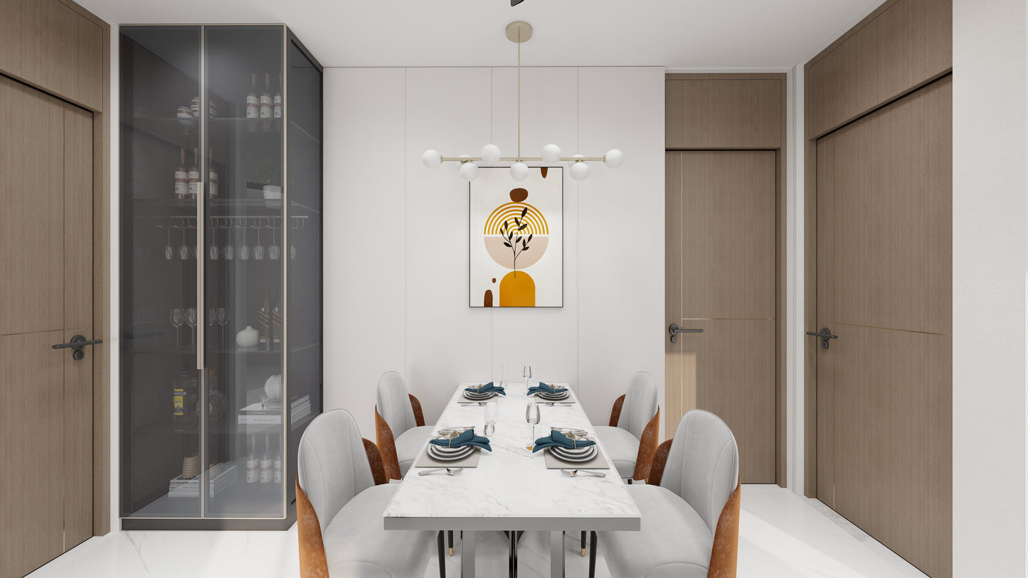 2BHK Apartment Design - Noida