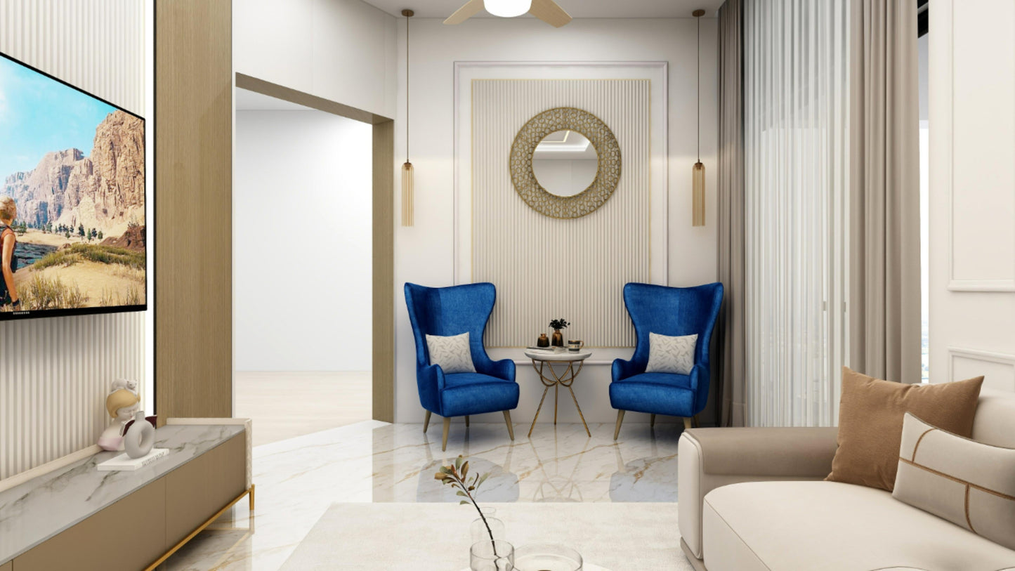 2BHK Apartment Design - Noida